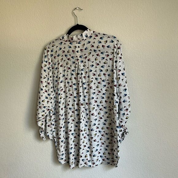Grand & Greene Anthropology brand Sz XL Button down shirt - Picture 1 of 10